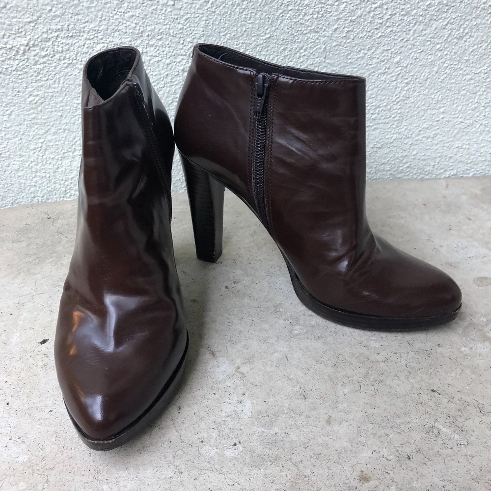 Nine West Brown Booties